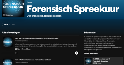 Onze podcast Forensisch Spreekuuur is verhuist